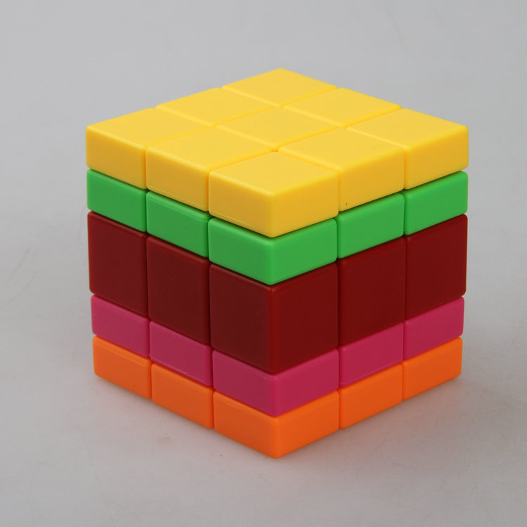 【铭浩之335 337魔方彩色】c4u 全功能不等阶 三三七彩色混装魔方