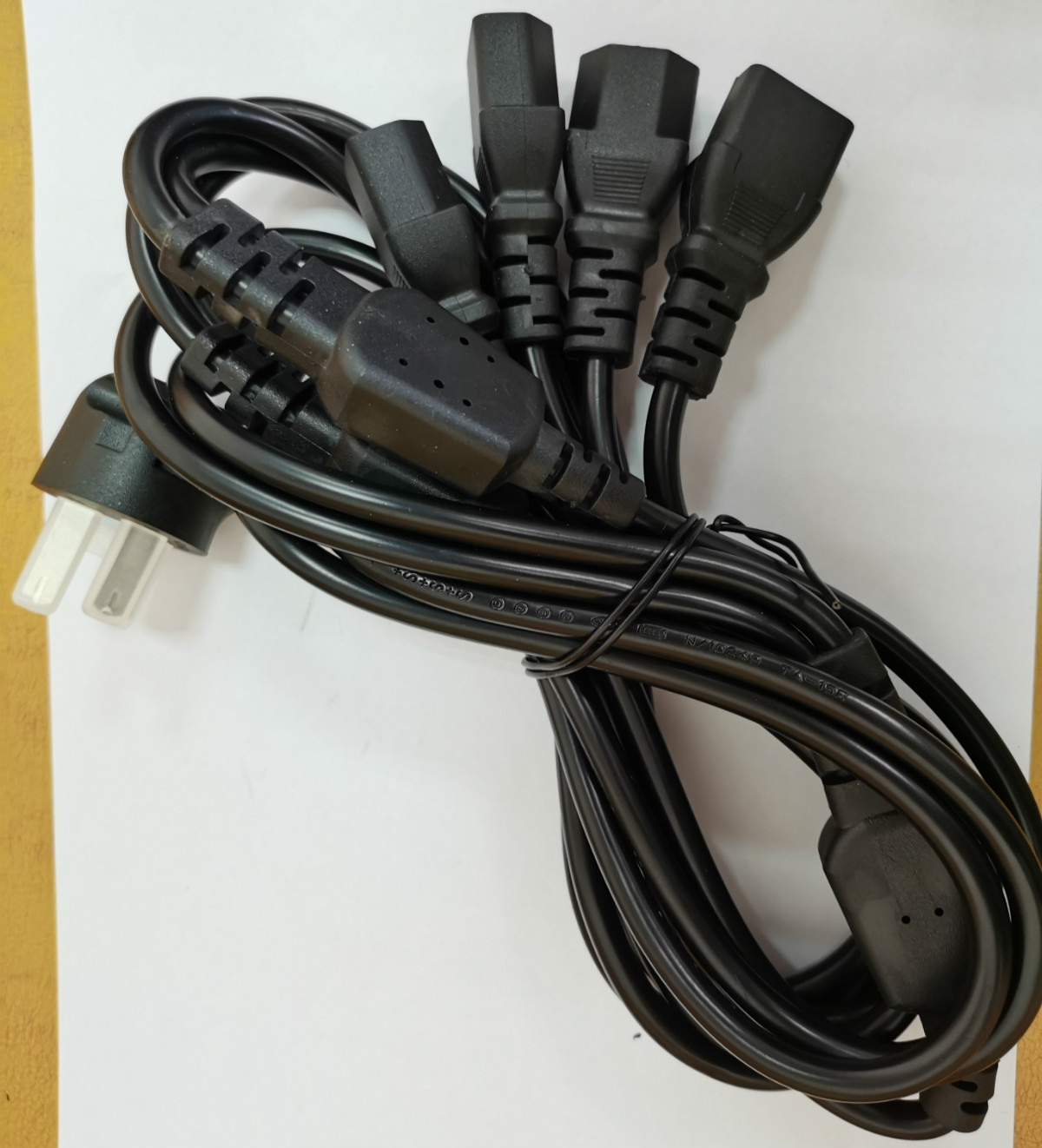 低价国标美规欧式一拖二/一分多显示电源线  ac电源线  厂家直销