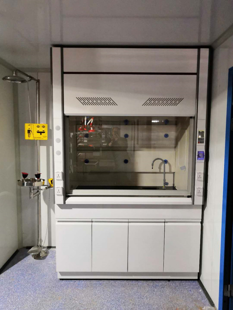 化验室全钢通风柜化学通风操作台设备实验室钢木桌上型通风橱仪器