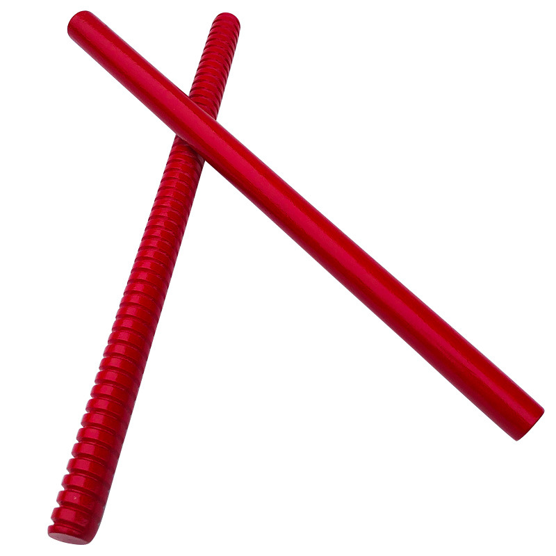 节奏棒奥尔夫打击乐器椿木榉木红木节奏棒节拍器幼儿园打节奏批发