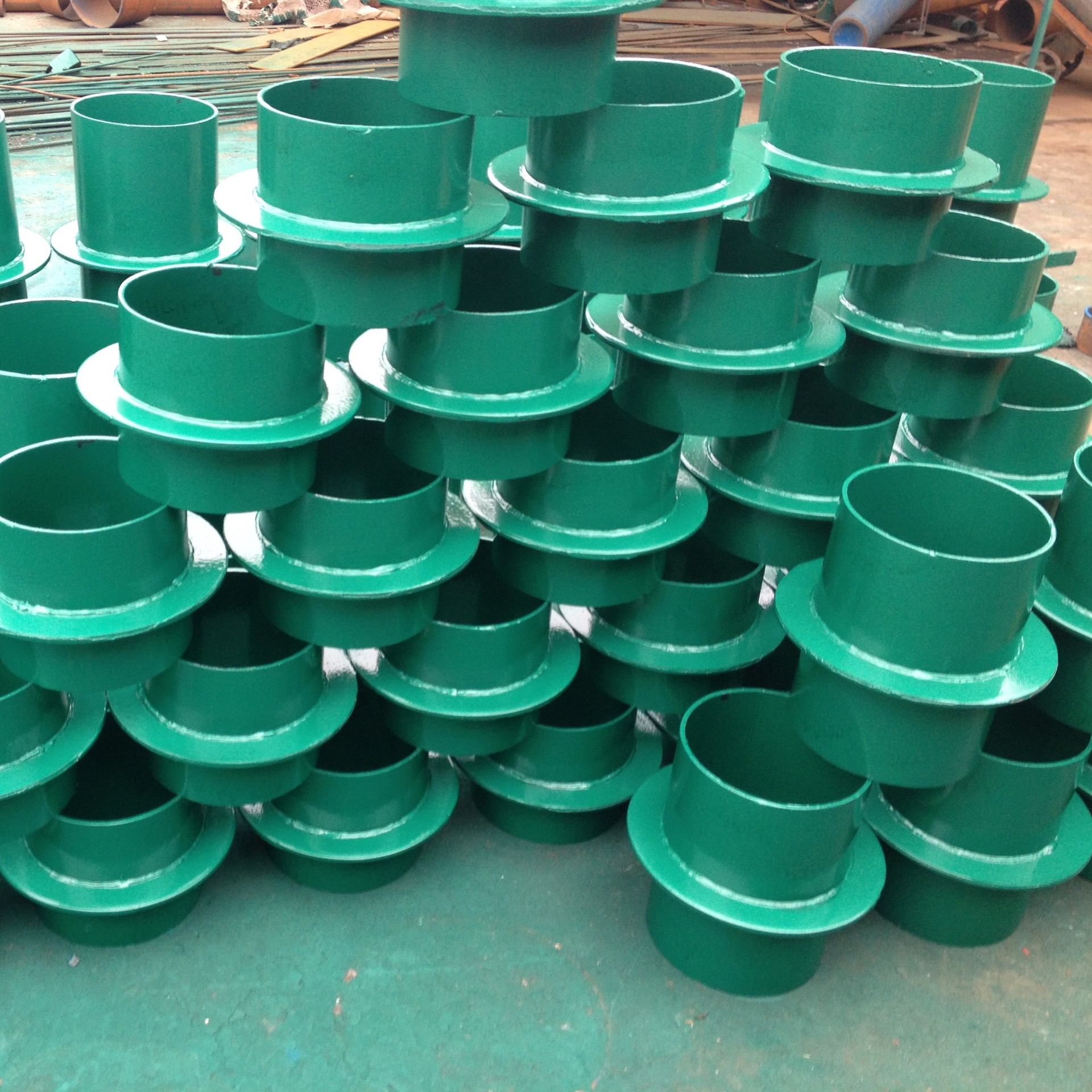 润泰达钢制消防穿墙套管 止水钢套管 现货批发钢性防水套管