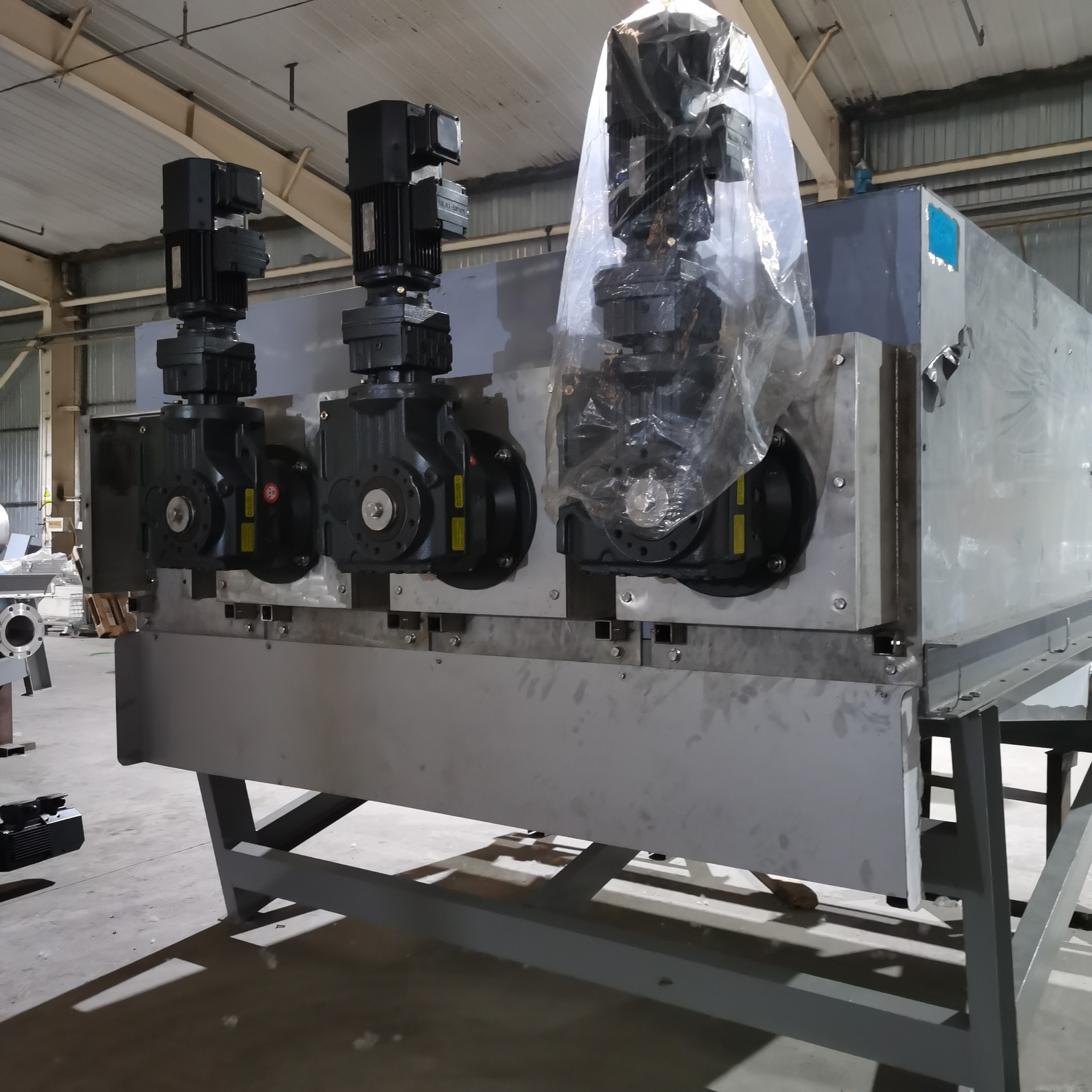 屠宰场污泥脱水机叠螺机 叠螺式污泥脱水机 叠螺式压滤机