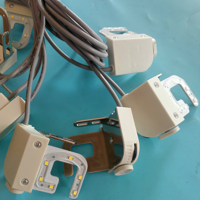 优质电脑平车倒缝开关 琦欣一体倒缝开关 带led灯u型倒回针开关