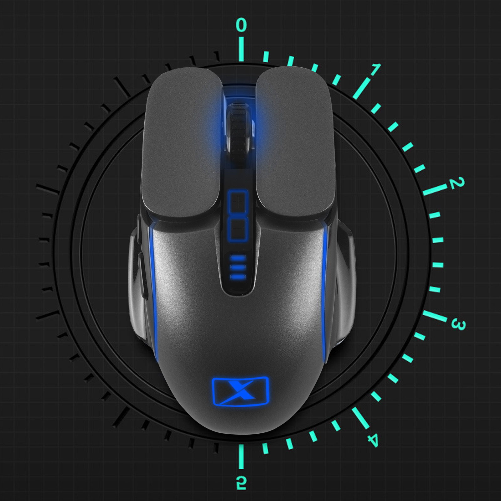 新款电竞无线6键充电鼠标游戏鼠标办公通用24g鼠标一件代发