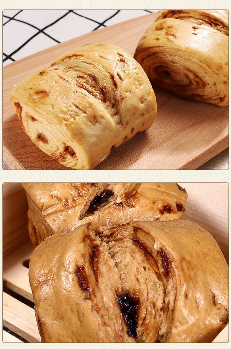 手撕红糖馒头75克大手工馒头早餐酒店饭店餐饮商用半成品面食