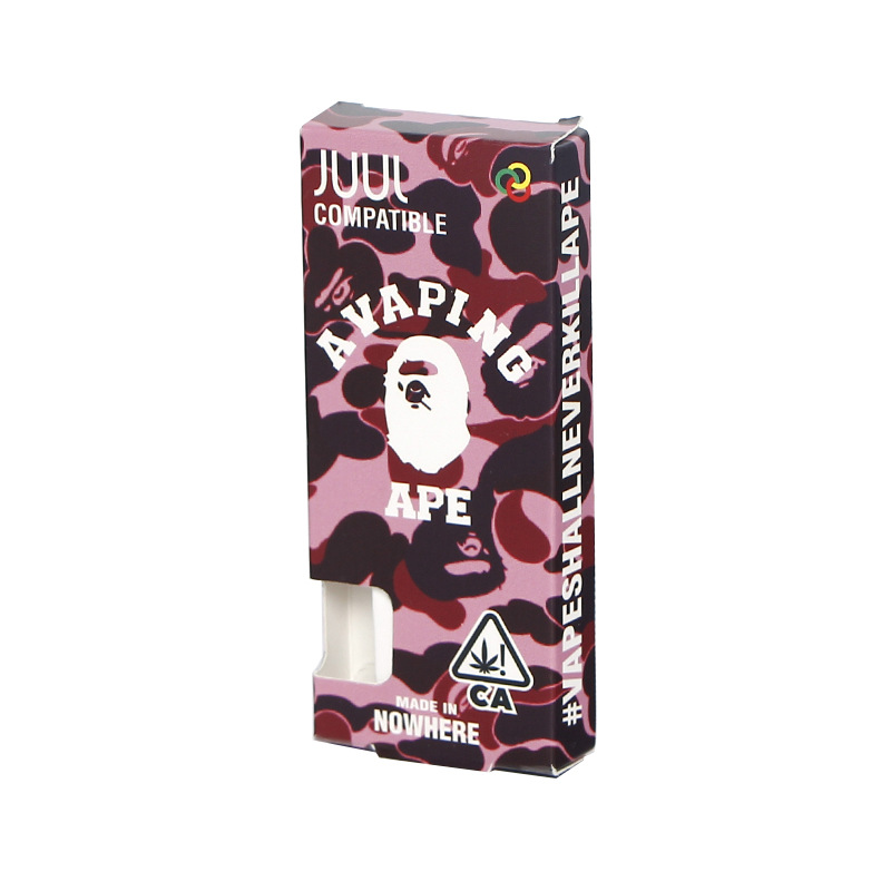 fsc厂家定做rxlx小悦刻一次性电子烟彩盒 烟弹烟油包装盒便携带