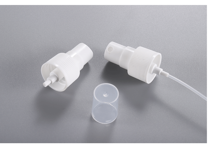 现货供应24牙28牙塑料泵头 按压式白色泵头 洗发水沐浴露乳液泵头