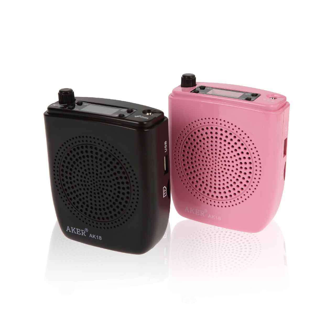 aker/爱课教学扩音器 ak18 腰挂式便携式小蜜蜂扩音机