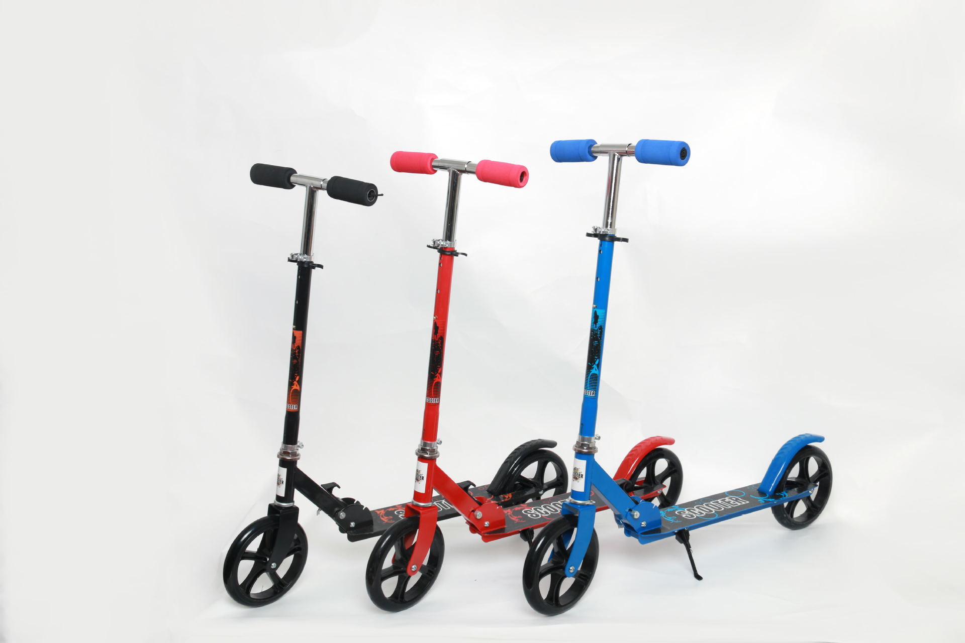 厂家直销全铁二轮滑板车成人儿童二轮滑板车 折叠滑板车一件代发