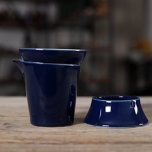 亦紫陶功夫茶具茶道零配 陶瓷茶公道杯 霁青釉茶海 功夫茶分茶器