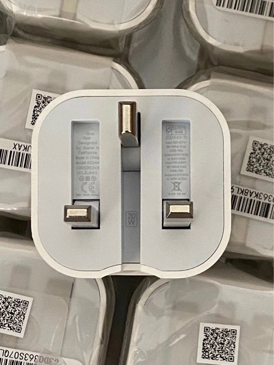 适用20w英规港版快充充电器iphone1211proipadpro英规快充头