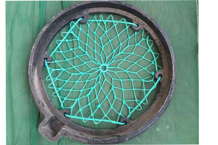 源头厂家定制防坠网井盖网市政工程聚乙烯高强丝材质可选规格齐全