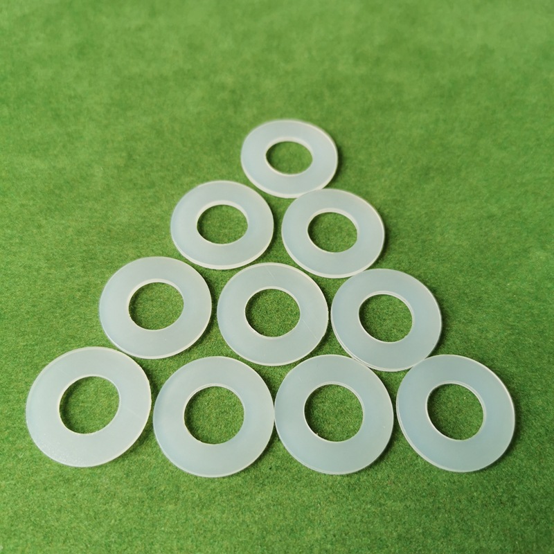 透明圆形硅胶脚垫 单向自粘防滑胶硅胶垫片透明硅胶缓冲垫圈定制