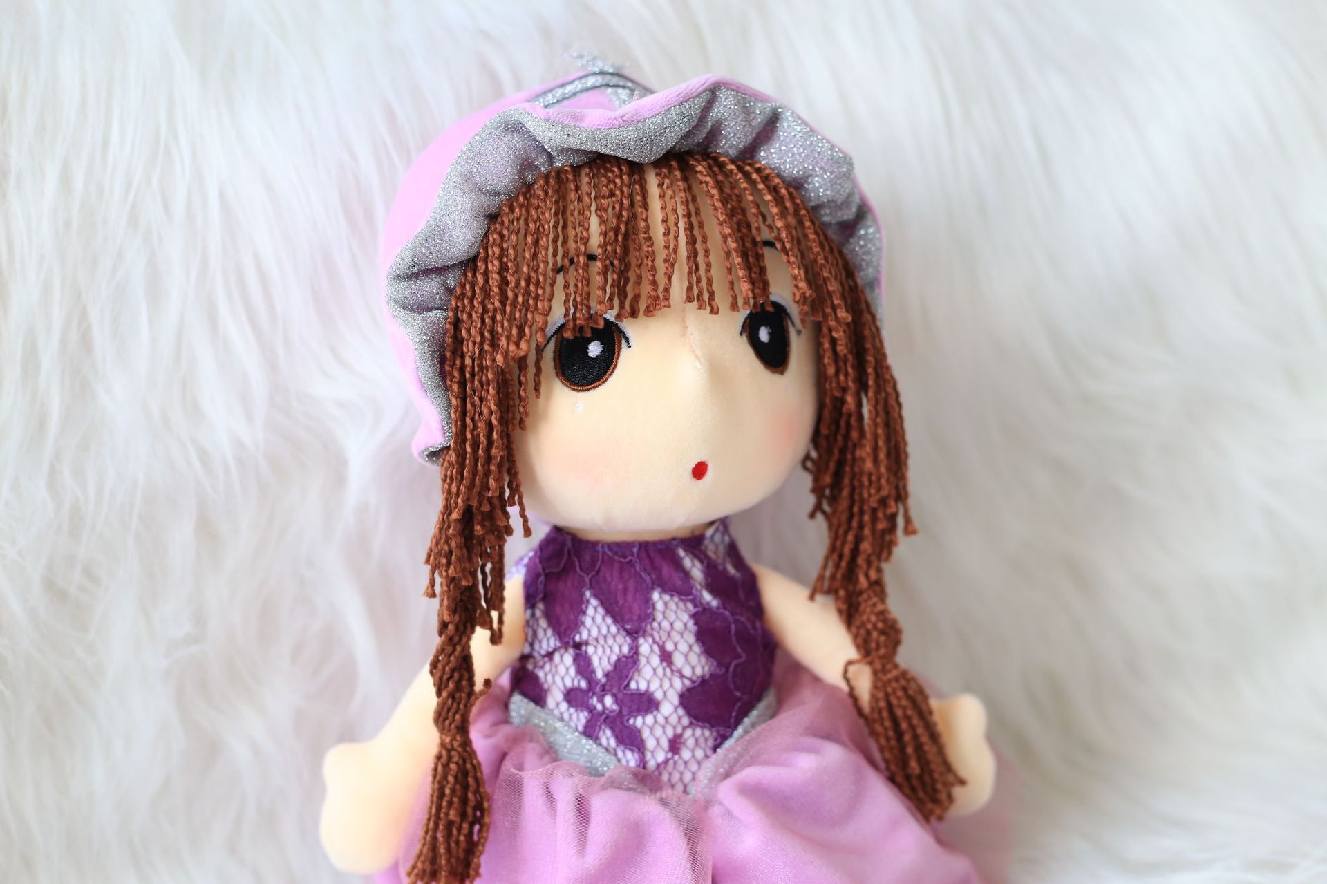 豪伟达双子座女孩公主公仔星座布娃娃毛绒玩具玩偶菲儿洋娃娃批发