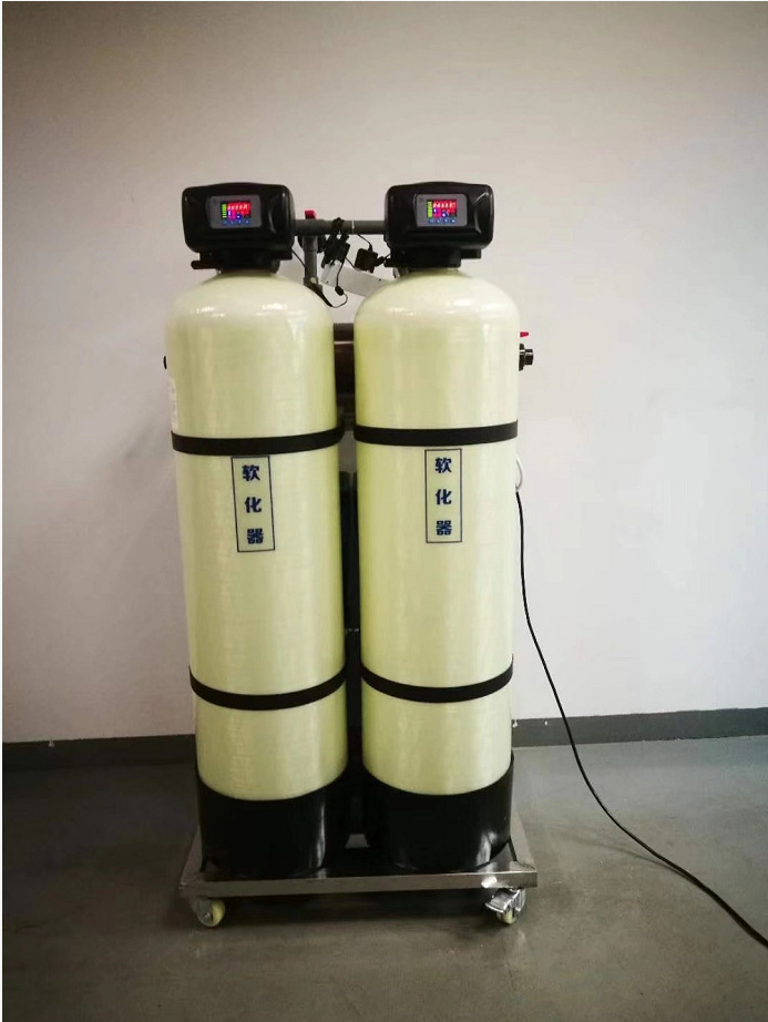【现货】锅炉软水器不锈钢软化水设备2吨软化水设备原水处理设备