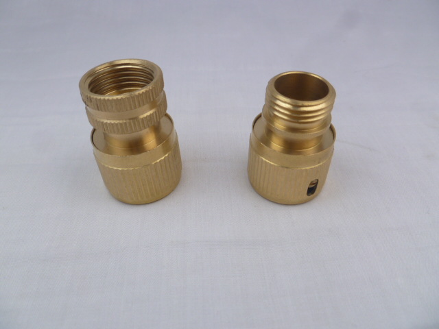 4分外牙通水接头 全铜内牙快速接头 1/2外螺纹通水快速接头 快接