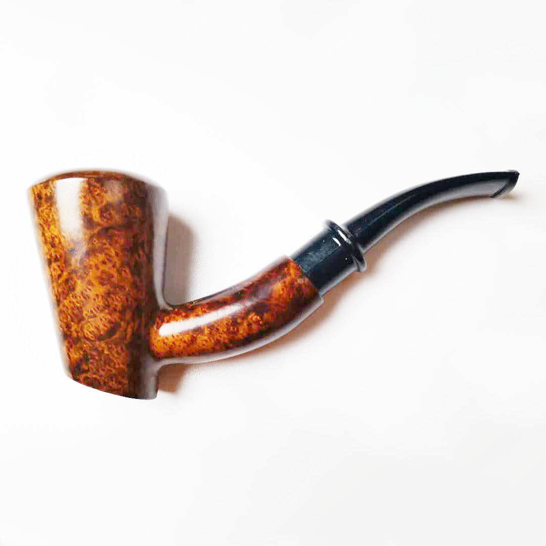 手工石楠木大烟斗纯手工打蜡斗九毫米过滤芯专用烟斗烟具配件代发