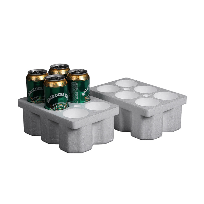 供应易拉罐泡沫包装箱 物流快递酒水饮料啤酒灌装泡沫快递打包盒