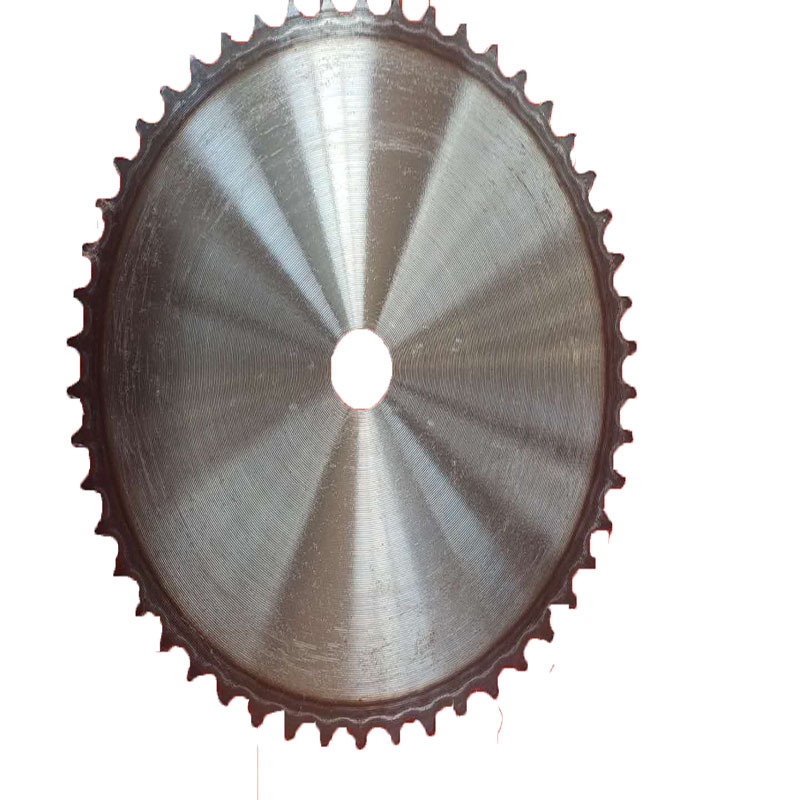 4分08b工业平片链轮不锈钢双排链轮传动机输送链轮