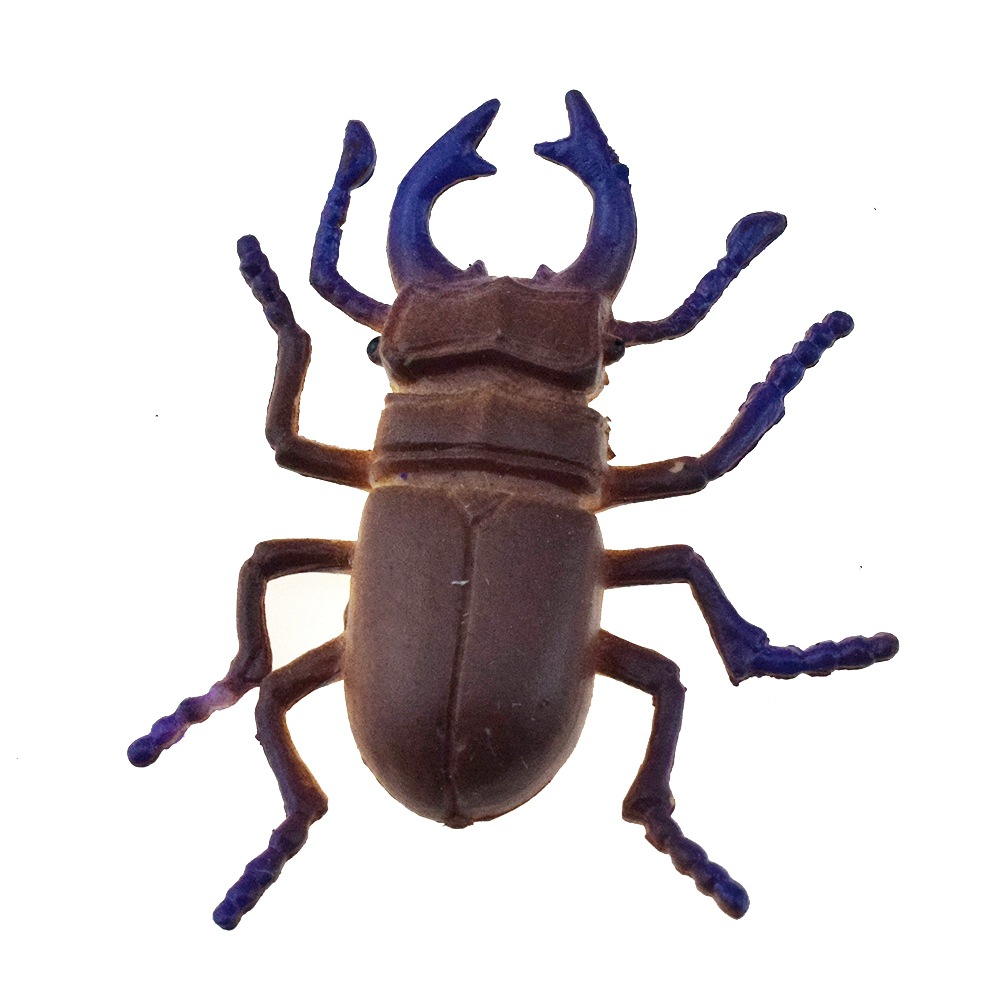 12款塑胶仿真甲虫屎壳郎蟋蟀天牛昆虫动物模型恶作剧整蛊整人玩具