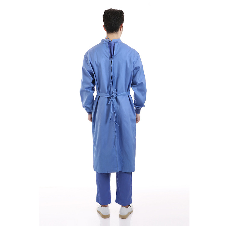 手术室纯棉半包 全包手术衣刷手服倒穿衣医用icu隔离服手术服反穿