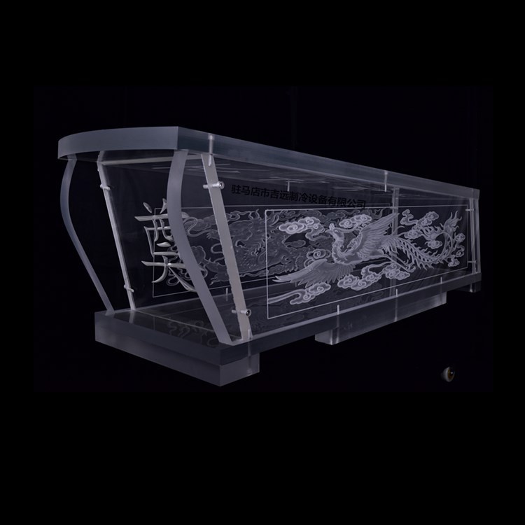 人造水晶水晶棺材