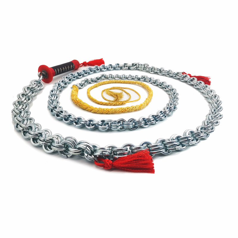 麒麟鞭钢鞭甩鞭响鞭健身鞭链子鞭不锈钢鞭鞭子批发单环双环