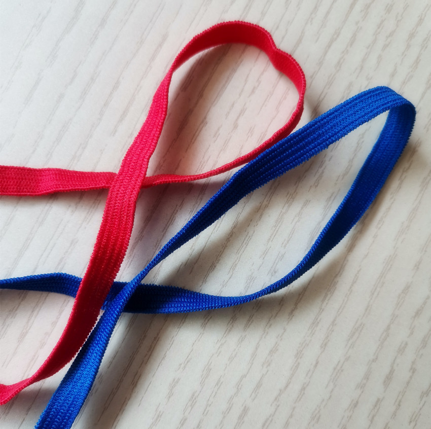 n95口罩松紧带7mm黄色松紧带一次性kn95罩杯6mm白色弹力耳带绳