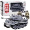 German Tiger 1: 18 remote control tank Military Model Toy car charge smoke children Toys German Tiger 1: 18 remote control tank Military Model Toy car charge smoke children Toys