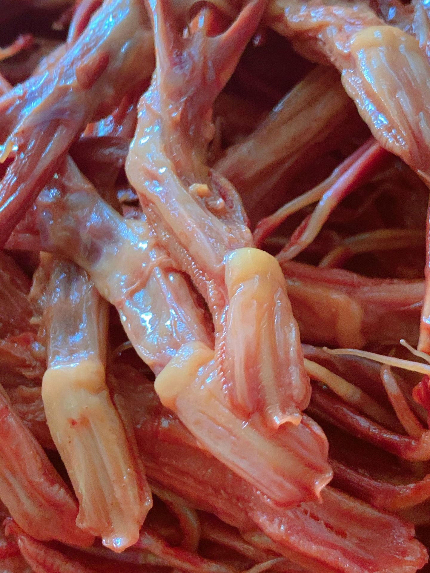 温州特产食品初旭酱鸭舌酒店卤味大条生鸭舌生鲜鸭舌