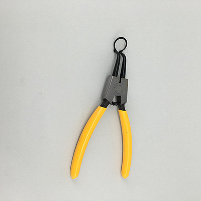 卡簧钳挡圈钳卡圈钳卡钳弹簧安装钳 外弯 防盗门换锁把手专用