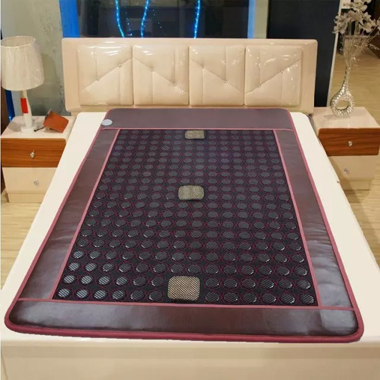 锗石床垫玉石药包碳纤维加热单人垫子1米可定制可折叠托玛琳褥垫