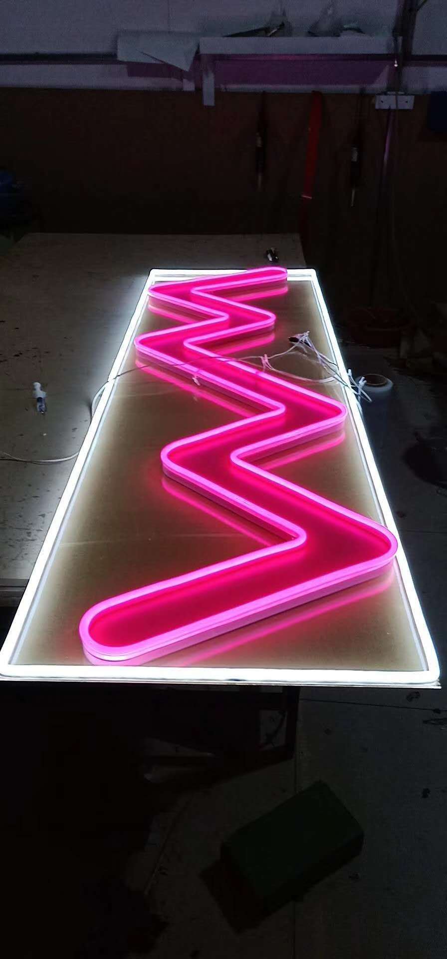 霓虹灯软灯条发光灯字亚克力-阿里巴巴