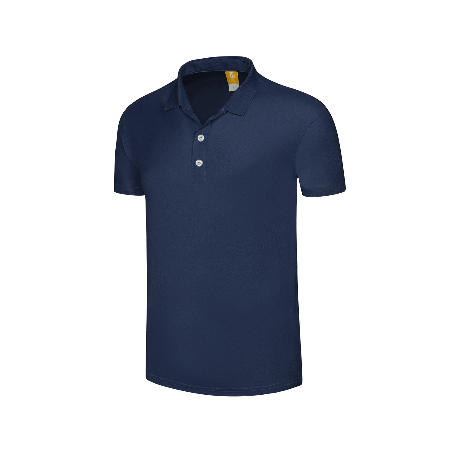 团体工厂广告衫-天丝棉藏青色藏蓝色深蓝色翻领商务polo衫