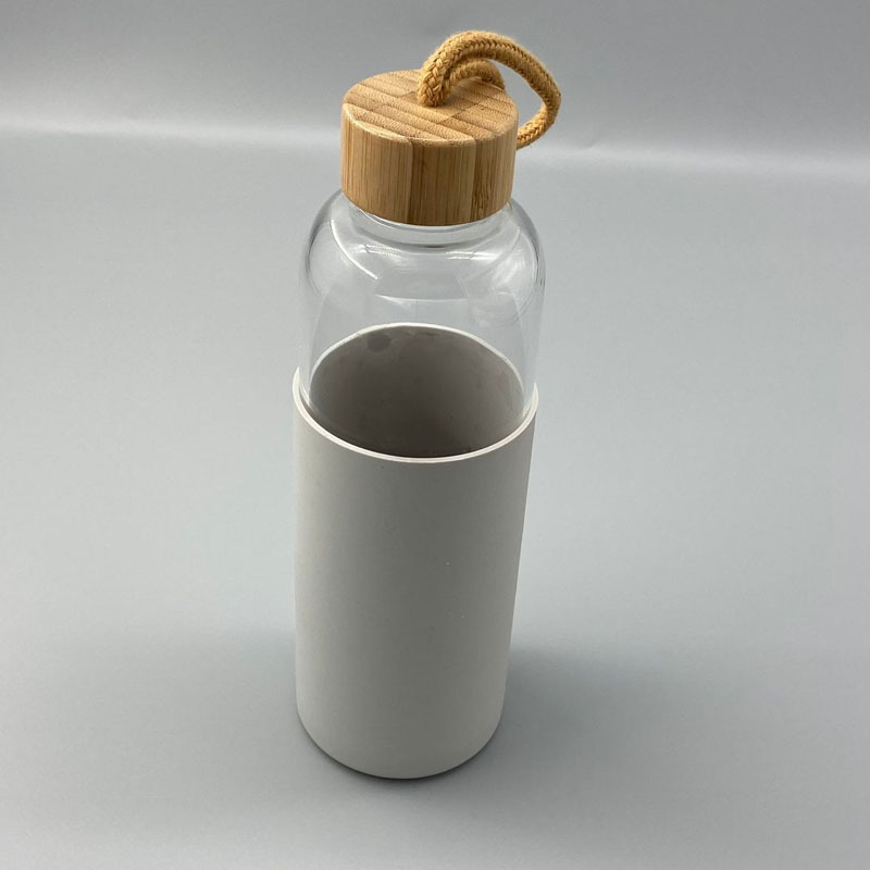 厂家定制硅胶瓶套杯套 玻璃瓶底套防滑防烫 运动水瓶隔热保护套