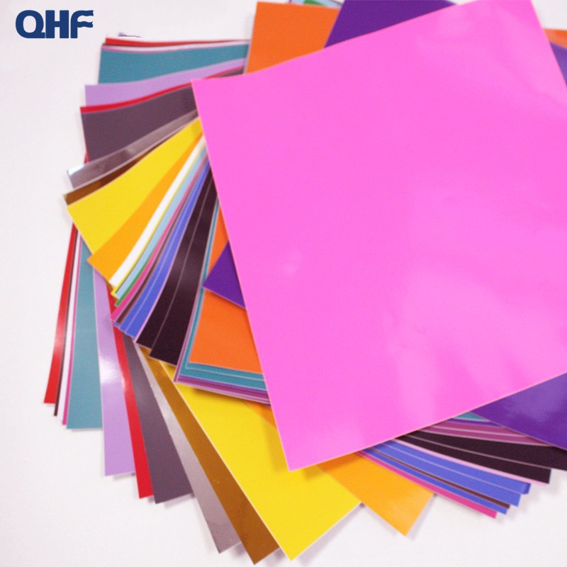 pvc不干胶彩色即时贴刻字贴自粘背胶防水防潮片装加厚墙贴纸壁纸