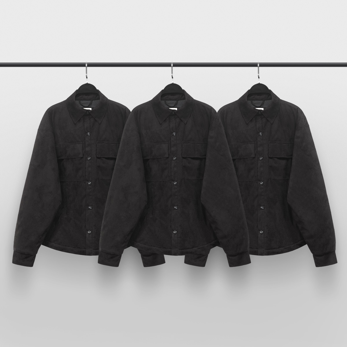 fear of god fog第六季主线麂皮jerry同款棉服夹克高街外套棉袄男