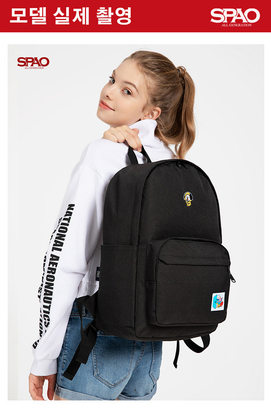韩国正品spao防弹少年团书包双肩包背包电脑包学生书包休闲