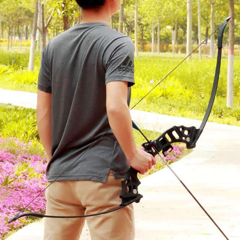 新款闪电狼层压反曲弓箭套装射箭支竞技比赛器材箭馆景区射击配件