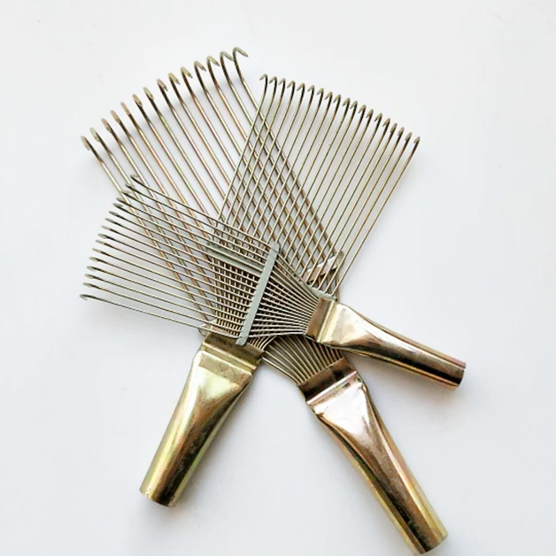 羊毛耙子羊毛梳 羊绒刷子羊绒耙 小号梳子畜牧器械羊用设备狗梳子