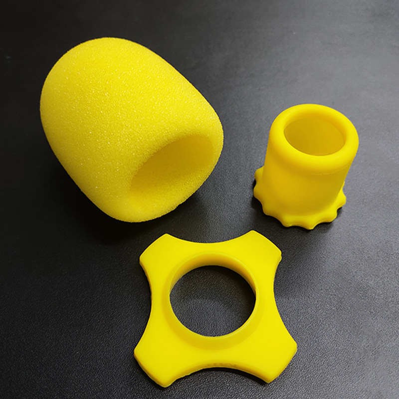 无线话筒保护四角套 防摔防滚防震话筒海绵防滑圈ktv麦克风海绵套