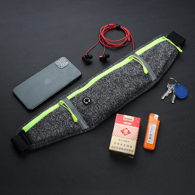 户外手机运动腰包超薄三口袋腰包贴身腰包