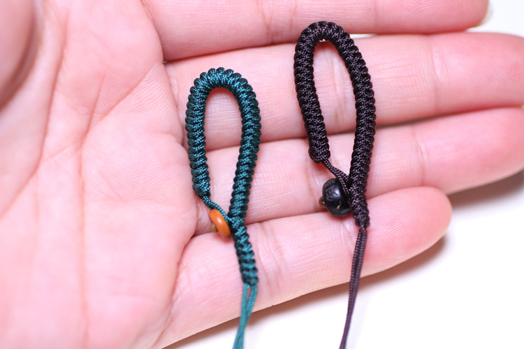 手工编织钥匙扣绳子汽车编织挂件可拆卸纽扣金刚结活扣钥匙圈挂绳