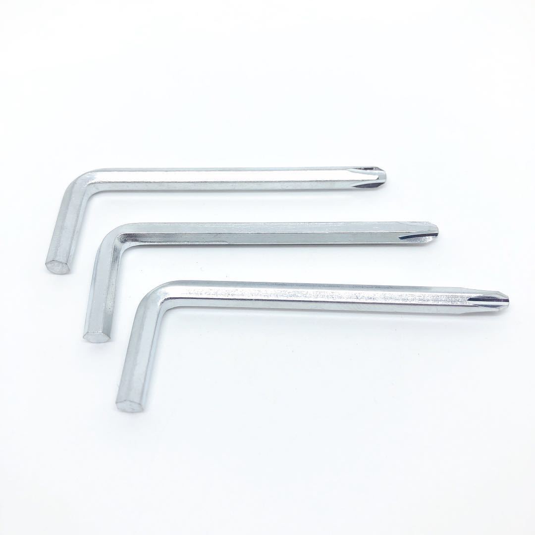 m4内六角扳手加硬白锌六角匙六角匙扳手内六角螺丝扳手螺丝扳手