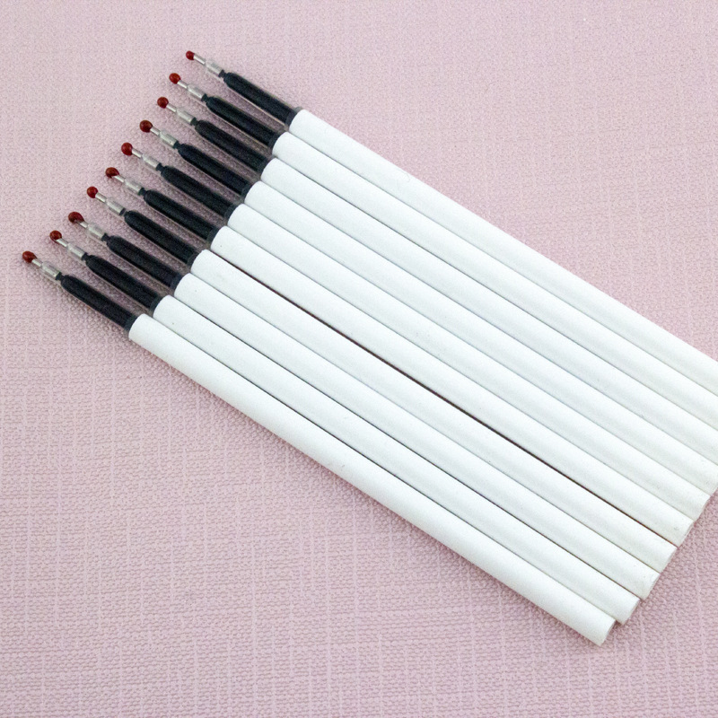 时尚链接文具批发 按动笔笔芯 拔帽版笔芯