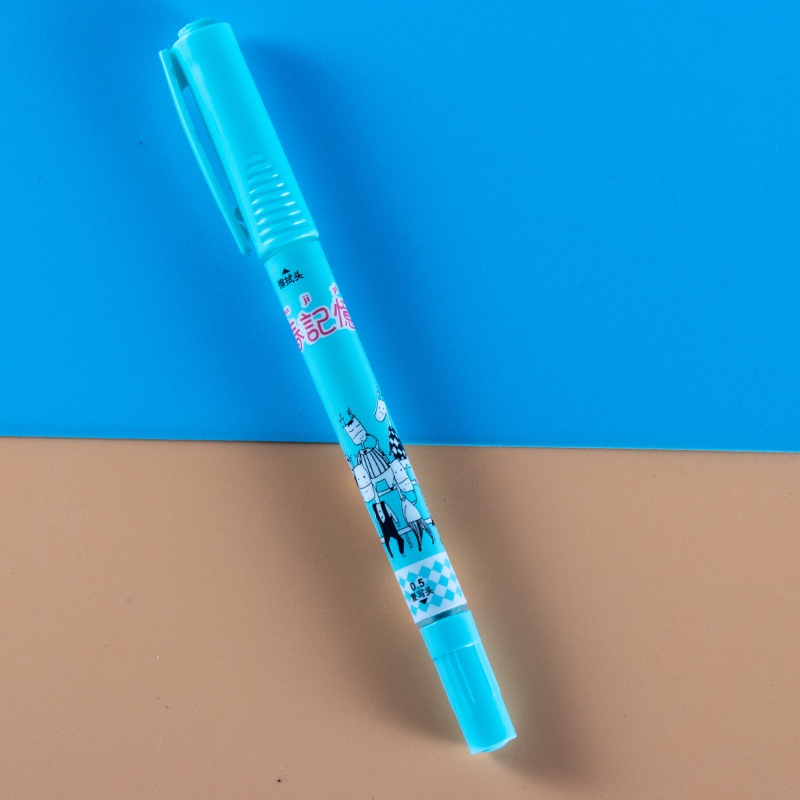 奥德美可擦魔笔复写笔消字笔晶蓝可擦钢笔大容量魔笔消字批发
