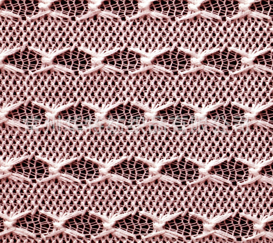 新款上市 经编网眼布 全涤蕾丝网孔面料 经编网孔花边 涤纶蕾丝布