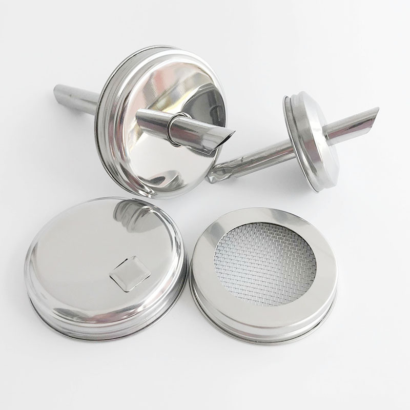 家用调味瓶不锈钢盖子调料瓶盖撒料瓶盖调味瓶盖 可定制