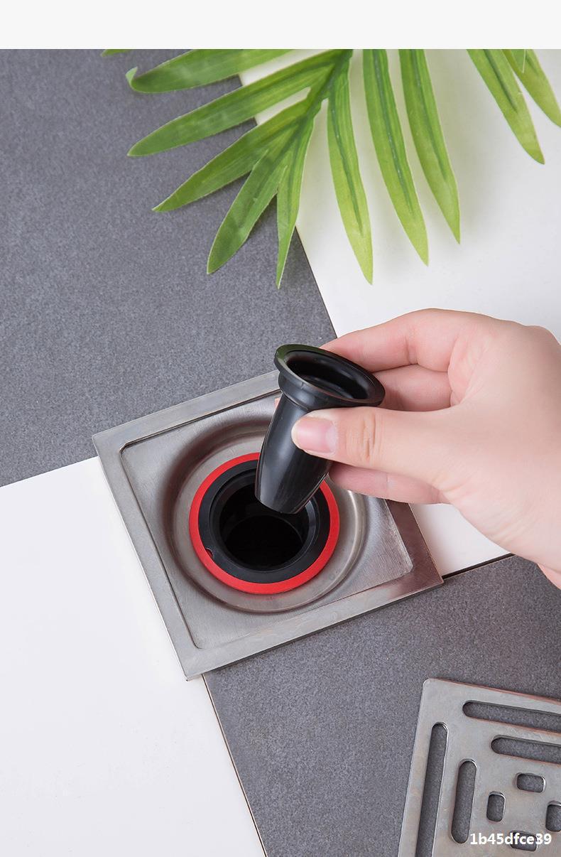 硅胶防虫防臭器地漏芯卫生间下水道过滤防堵器厕所防反味神器新款