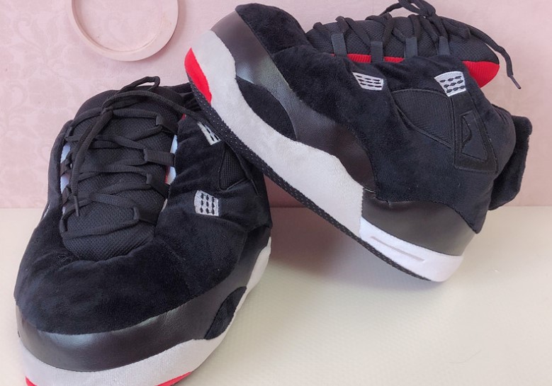 网红aj回到未来棉拖鞋